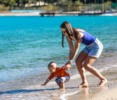 partie en vacances avec bébé grâce à la pharmacie dans la Loire